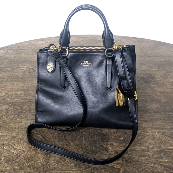 Coach Crosby CARRYALL Smooth Leather - Picture 2 of 8